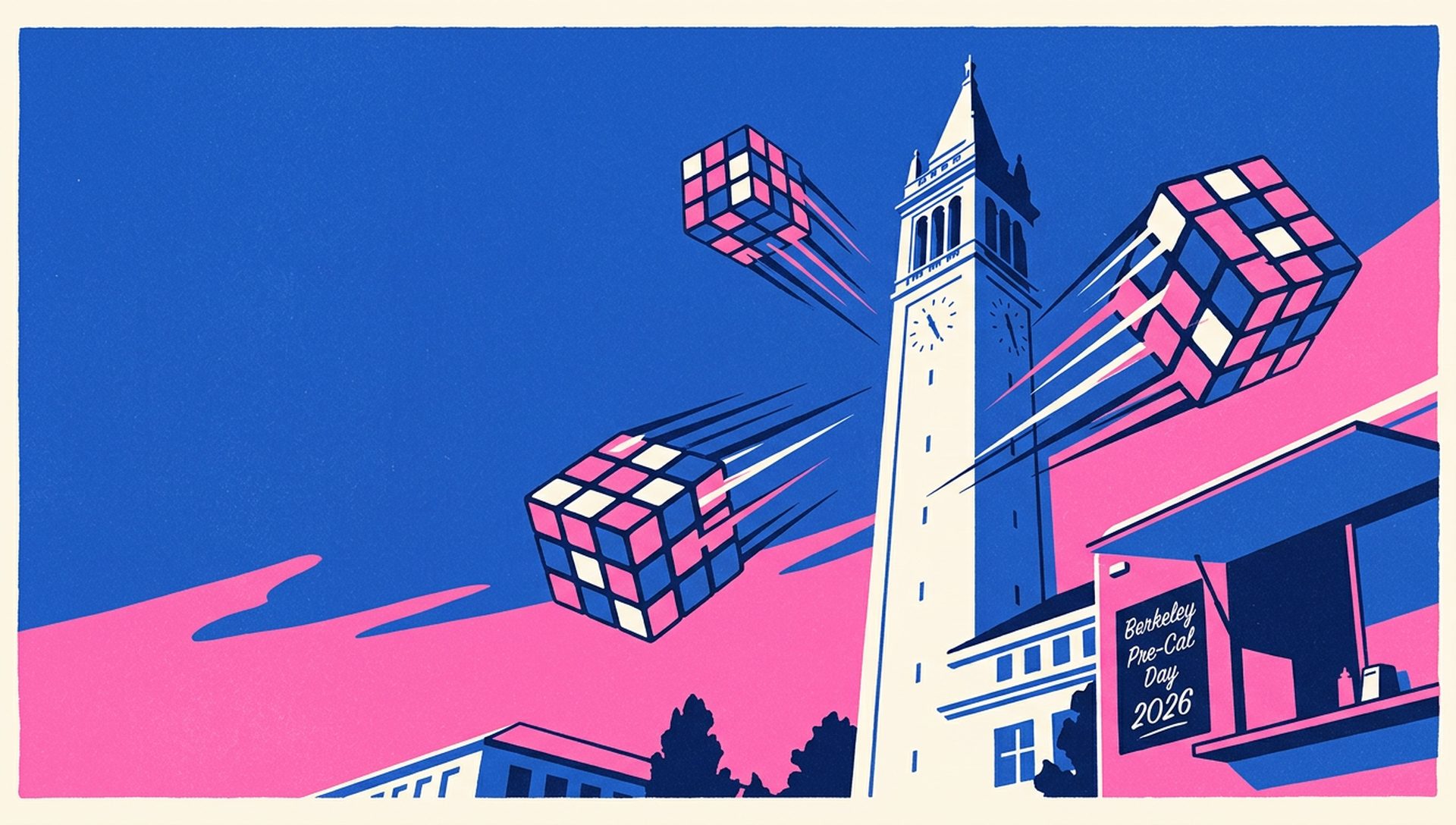 Berkeley Pre-Cal Day 2026 movie-poster style artwork — Berkeley, California, April 17, 2026