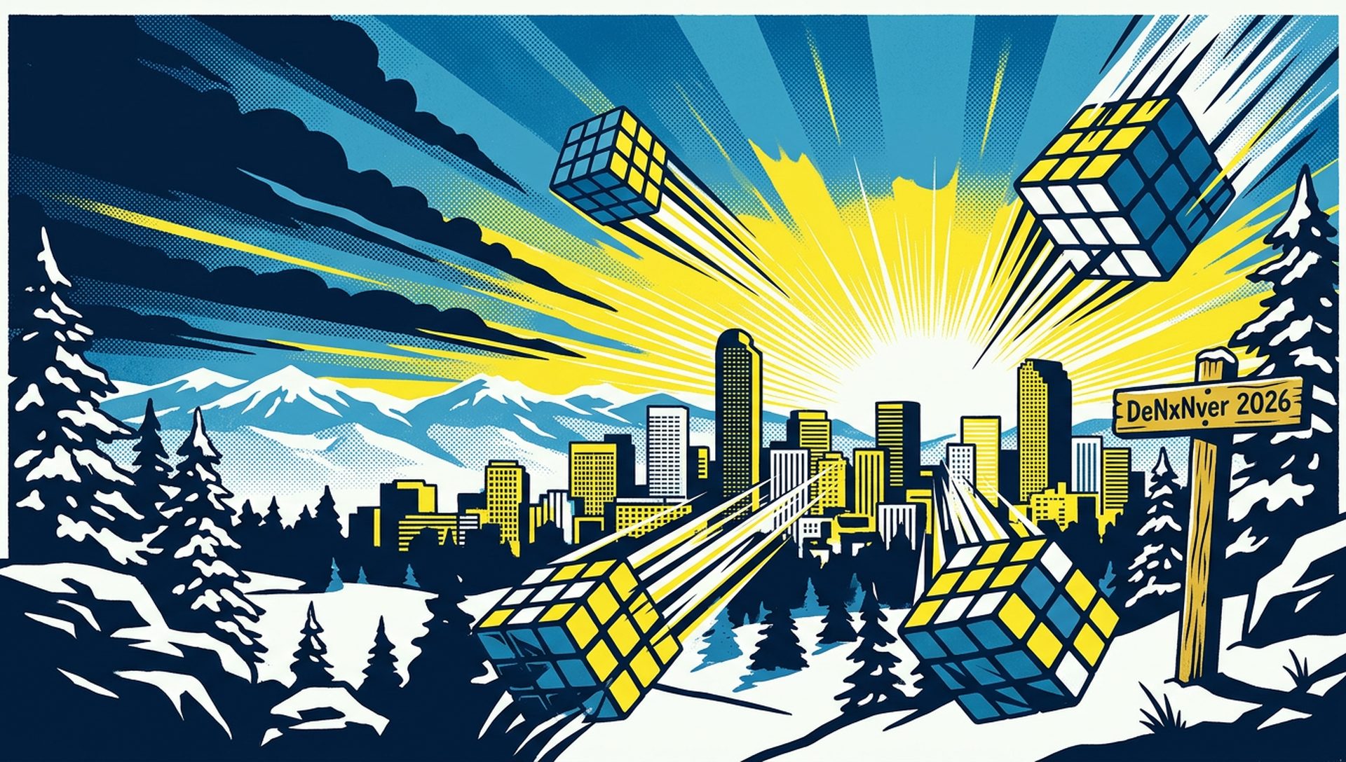 DeNxNver 2026 movie-poster style artwork — Denver, Colorado, January 31, 2026