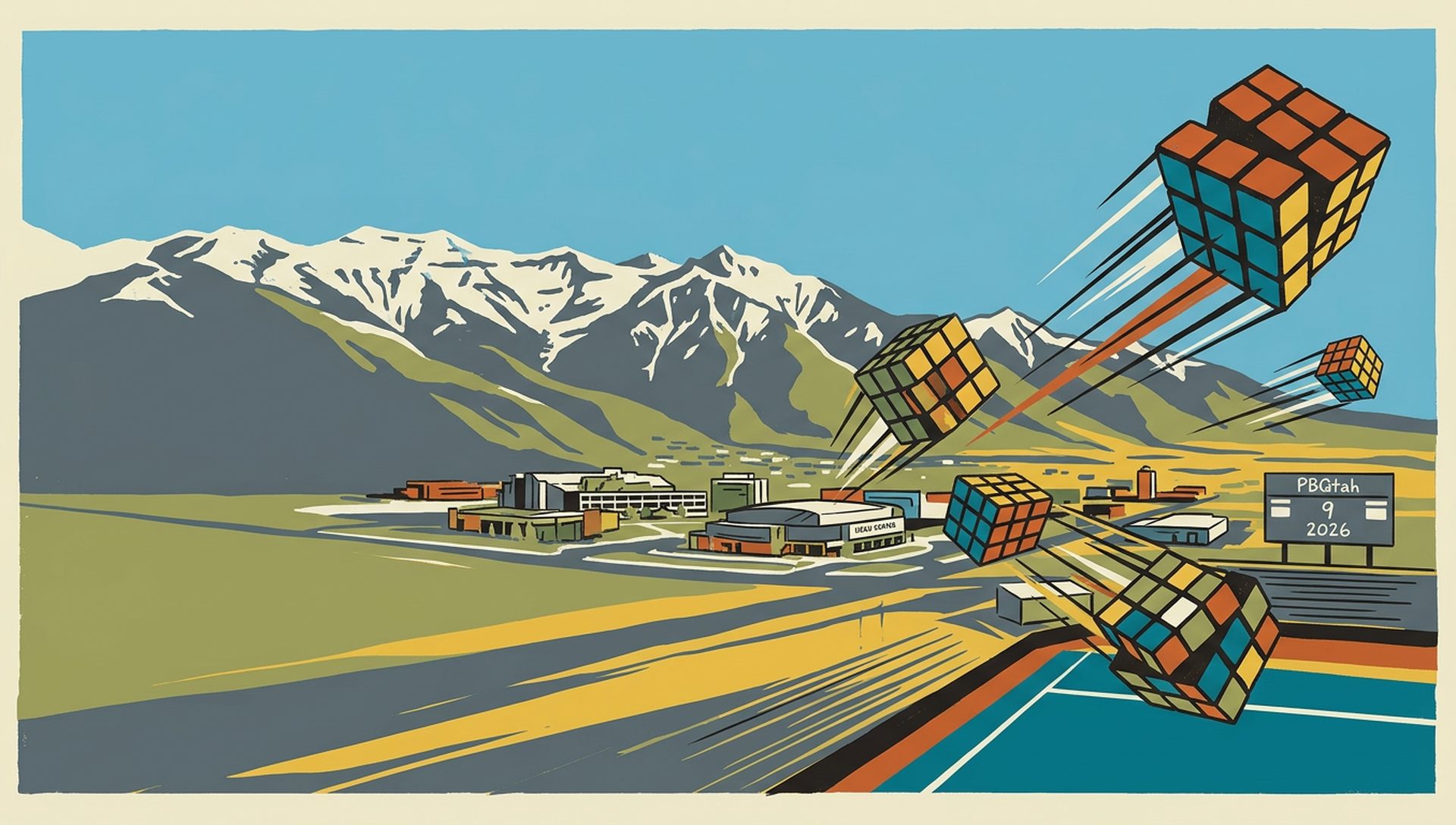 PBQtah 9 2026 movie-poster style artwork — Orem, Utah, March 14, 2026