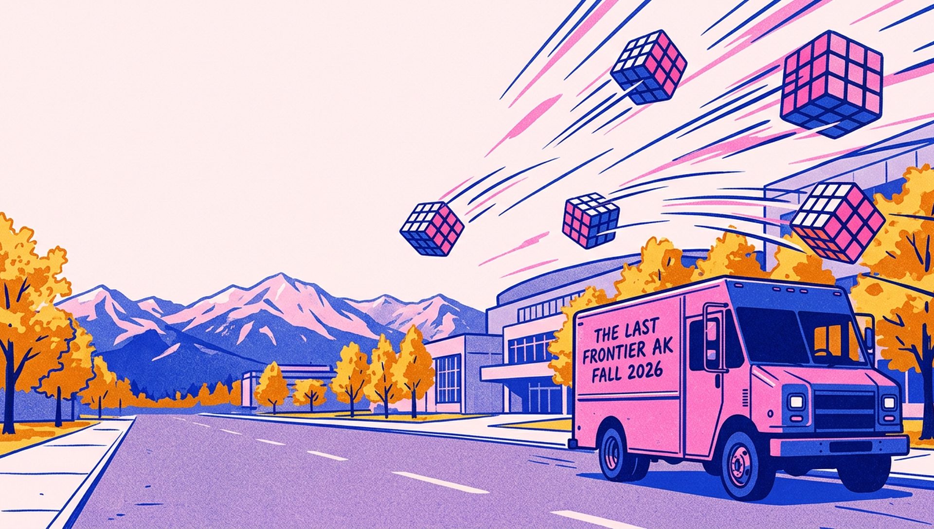 The Last Frontier AK Fall 2026 movie-poster style artwork — Anchorage, Alaska, September 26, 2026