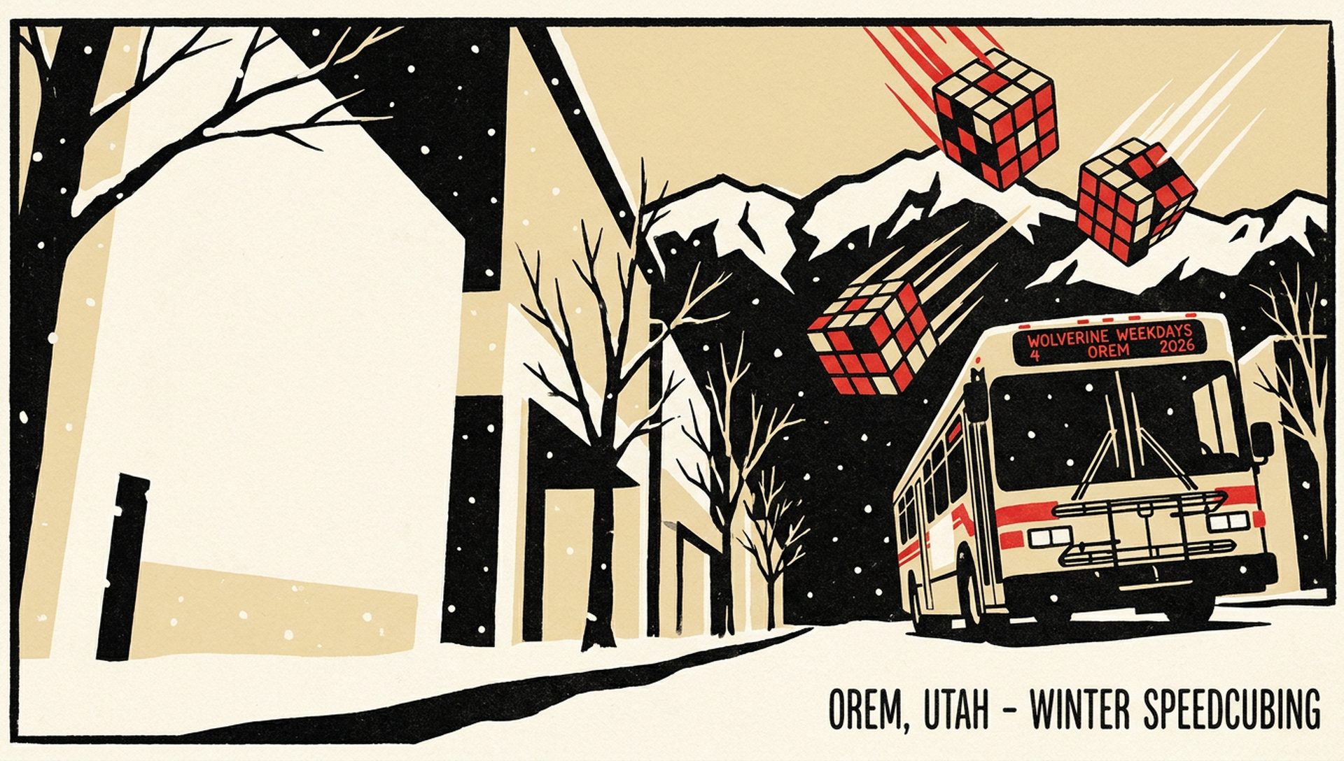 Wolverine Weekdays 4 Orem 2026 movie-poster style artwork — Orem, Utah, January 14, 2026